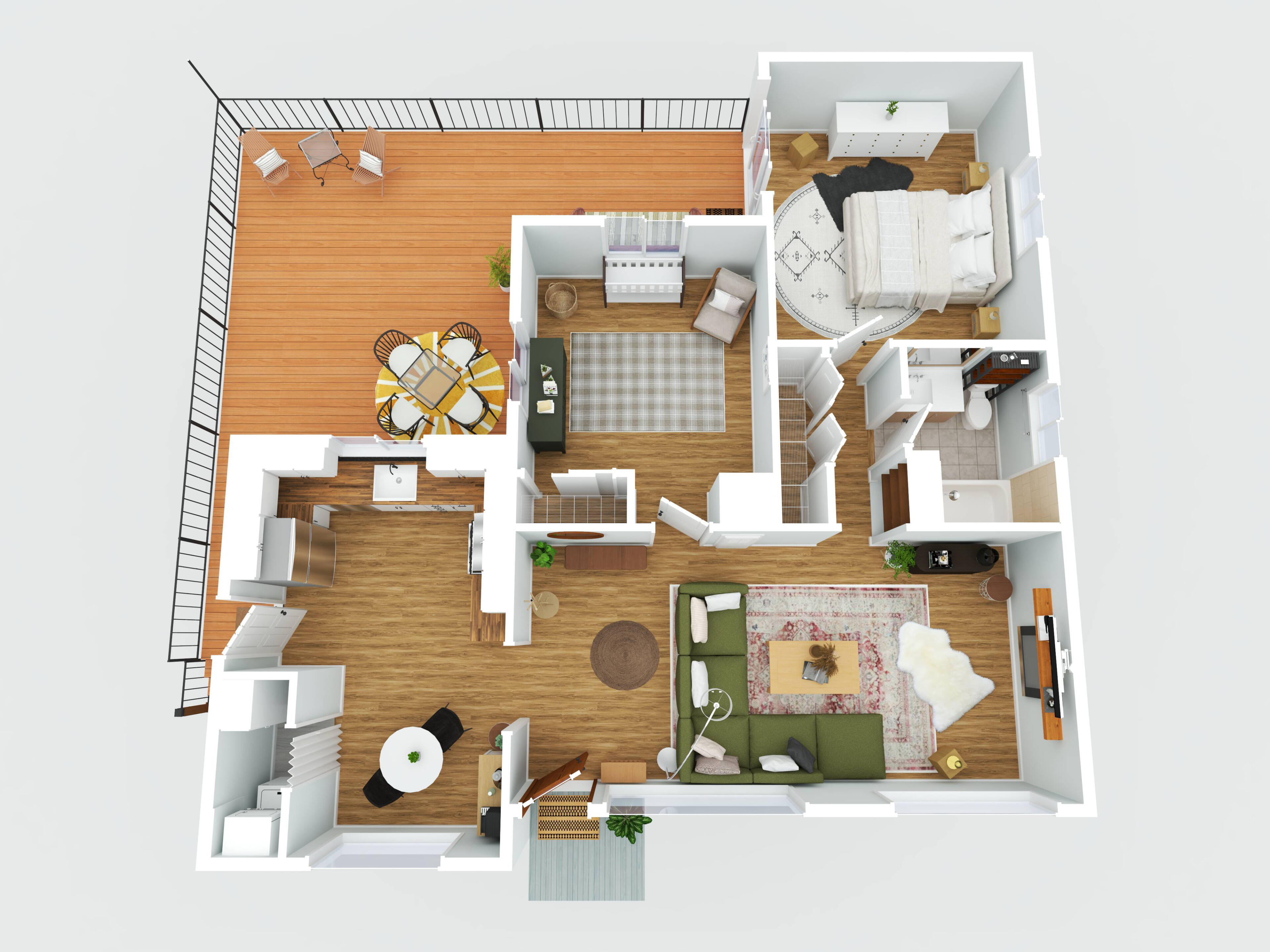 3D Floor Plan 3D Floor Plan
